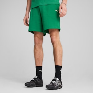 WARDROBE ESSENTIALS Men's Relaxed 7" Shorts, Archive Green, extralarge